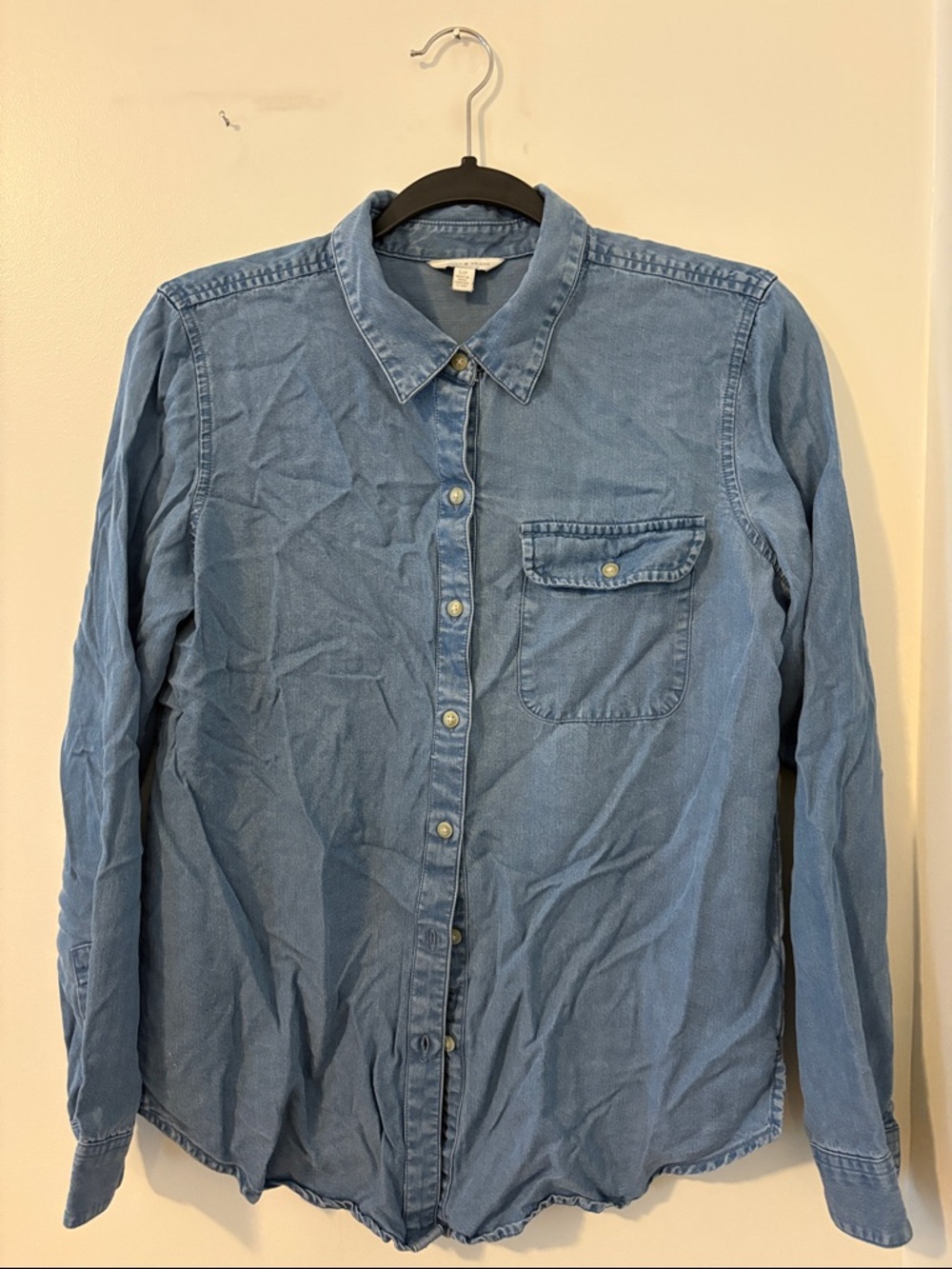 Lucky Brand Light Blue Denim Shirt